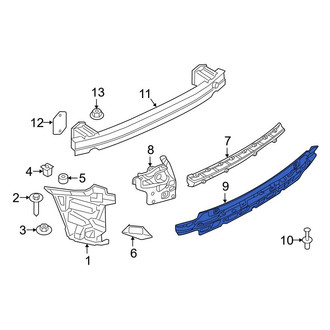 BMW OE - Rear Bumper Impact Absorber