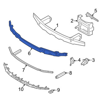 BMW OE - Front Upper Bumper Impact Absorber
