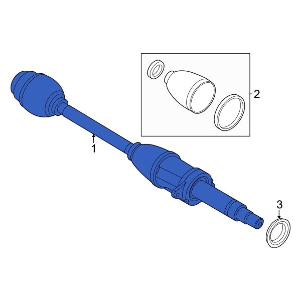 CV Axle Assembly