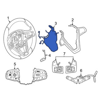 BMW OE - Steering Wheel Wiring Harness