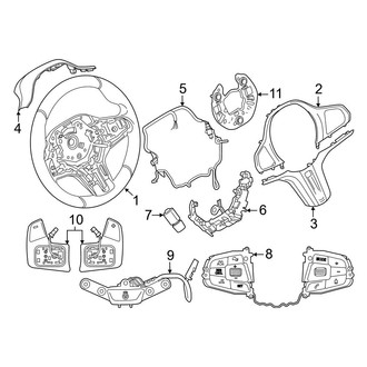 BMW OE - Steering Wheel & Trim (eDrive40)