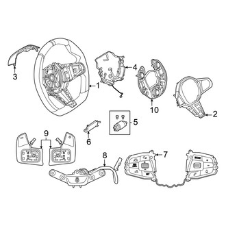 BMW OE - Steering Wheel & Trim (With M Sport Design)