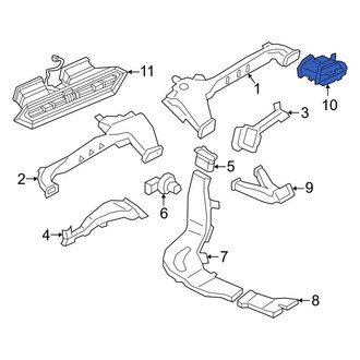 BMW OE - Front Right Dashboard Air Vent