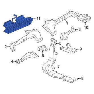 BMW OE - Front Center Dashboard Air Vent