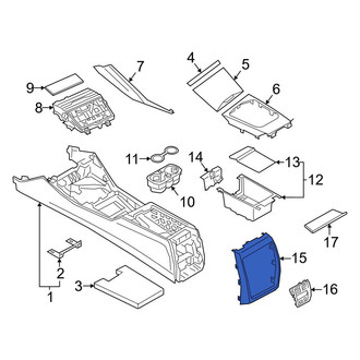 BMW OE - Front Console Trim Panel