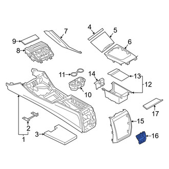 BMW OE - Console Air Vent