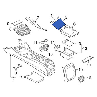 BMW OE - Console Lid