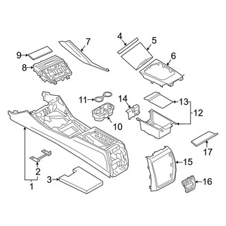 BMW OE - Center Console (eDrive40 / M50)
