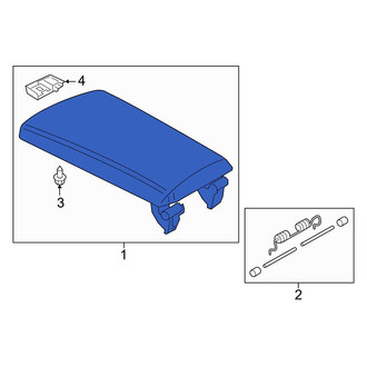 BMW OE - Console Armrest