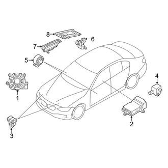 BMW OE - Restraint Systems - Air Bag Components (Modules & Sensors)