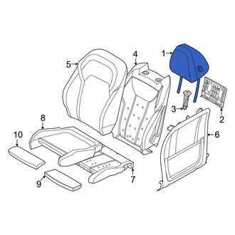 BMW OE - Front Left Headrest