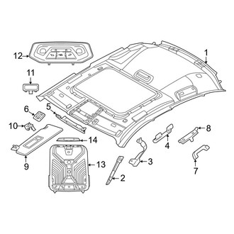BMW OE - Roof - Interior Trim