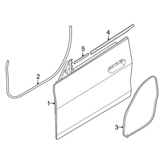 BMW OE - Front Door - Door & Components