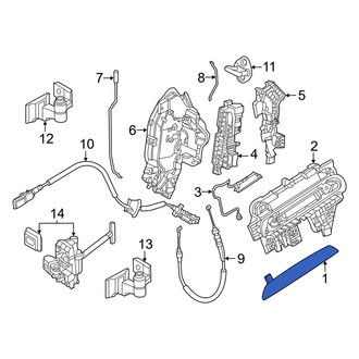 BMW OE - Front Right Outer Exterior Door Handle