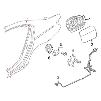 BMW OE - Quarter Panel & Components (Charging Port)