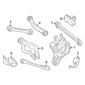 BMW OE - Rear Suspension - Suspension Components