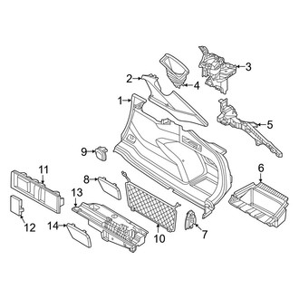 BMW OE - Rear Body & Floor - Interior Trim (Right Side)