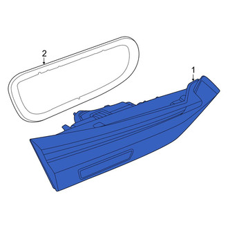 BMW OE - Rear Left Back Up Light Assembly