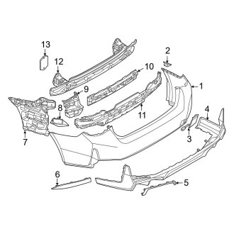 2022 Bmw I4 Oem Bumpers 