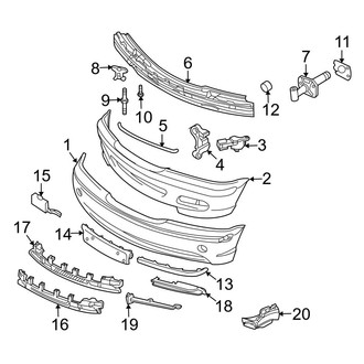 BMW OE - Front Bumper - Bumper & Components