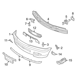 BMW OE - Front Bumper - Bumper & Components