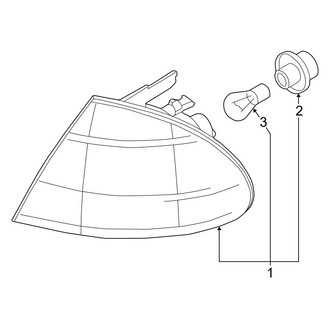 BMW OE - Front Lamps - Signal Lamps