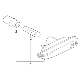 BMW OE - Front Lamps - Side Repeater Lamps