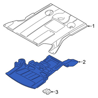BMW OE - Front Radiator Support Splash Shield