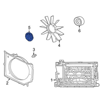 BMW OE - Engine Cooling Fan Clutch