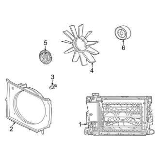 BMW OE - Cooling Fan