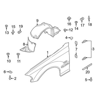 BMW OE - Fender & Components