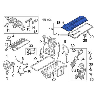BMW OE - Engine Valve Cover
