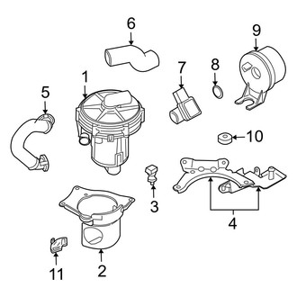 BMW OE - Emission System - Emission Components (Federal Emission)