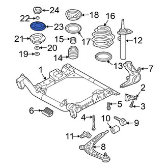 BMW OE - Front Suspension Strut Mount Reinforcement