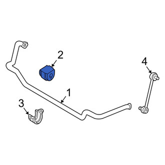 BMW OE - Front Suspension Stabilizer Bar Bushing