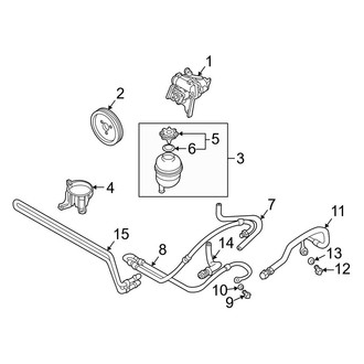 BMW OE - Steering Gear & Linkage - Pump & Hoses