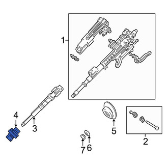 BMW OE - Lower Steering Shaft Universal Joint
