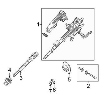 BMW OE - Steering Column Assembly