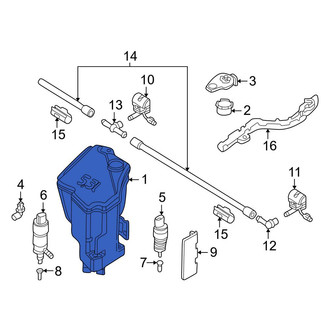 BMW OE - Washer Fluid Reservoir