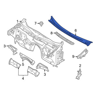 BMW OE - Upper Cowl Cover