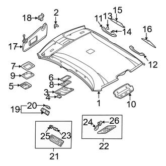 BMW OE - Roof - Interior Trim (Sedan)