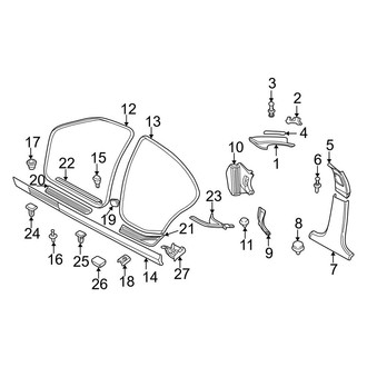 BMW OE - Pillars, Rocker & Floor - Interior Trim (Wagon)