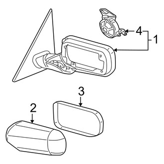 BMW OE - Front Door - Outside Mirrors (With Memory)