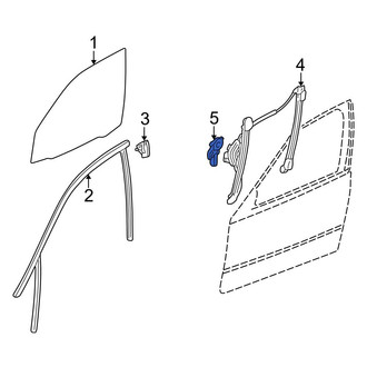 BMW OE - Front Left Window Motor