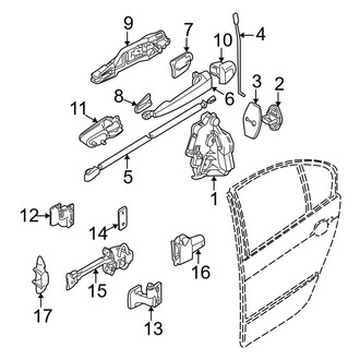 BMW OE - Rear Door - Lock & Hardware (Wagon)