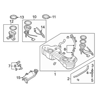 BMW OE - Fuel System Components (With Sulev Emissions), (M56 Engine)