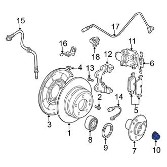 BMW OE - CV Joint Nut