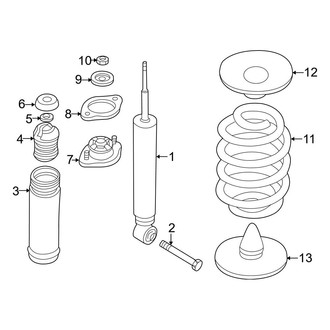 BMW OE - Rear Suspension - Shocks & Components