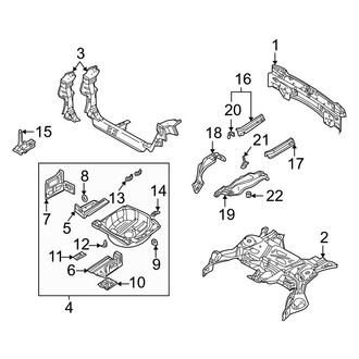 BMW OE - Rear Body & Floor (Wagon)