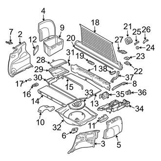 BMW OE - Rear Body & Floor - Interior Trim (Wagon)